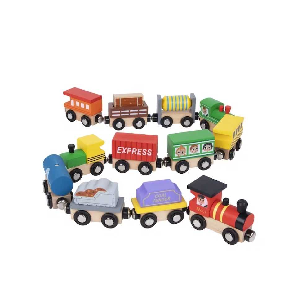 Set Deluxe de Trenes - 13 piezas