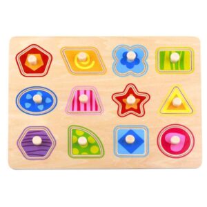 Rompecabezas de Formas con Agarrador