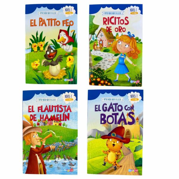 Aprendiendo a Leer Nivel 1 - 4 pack
