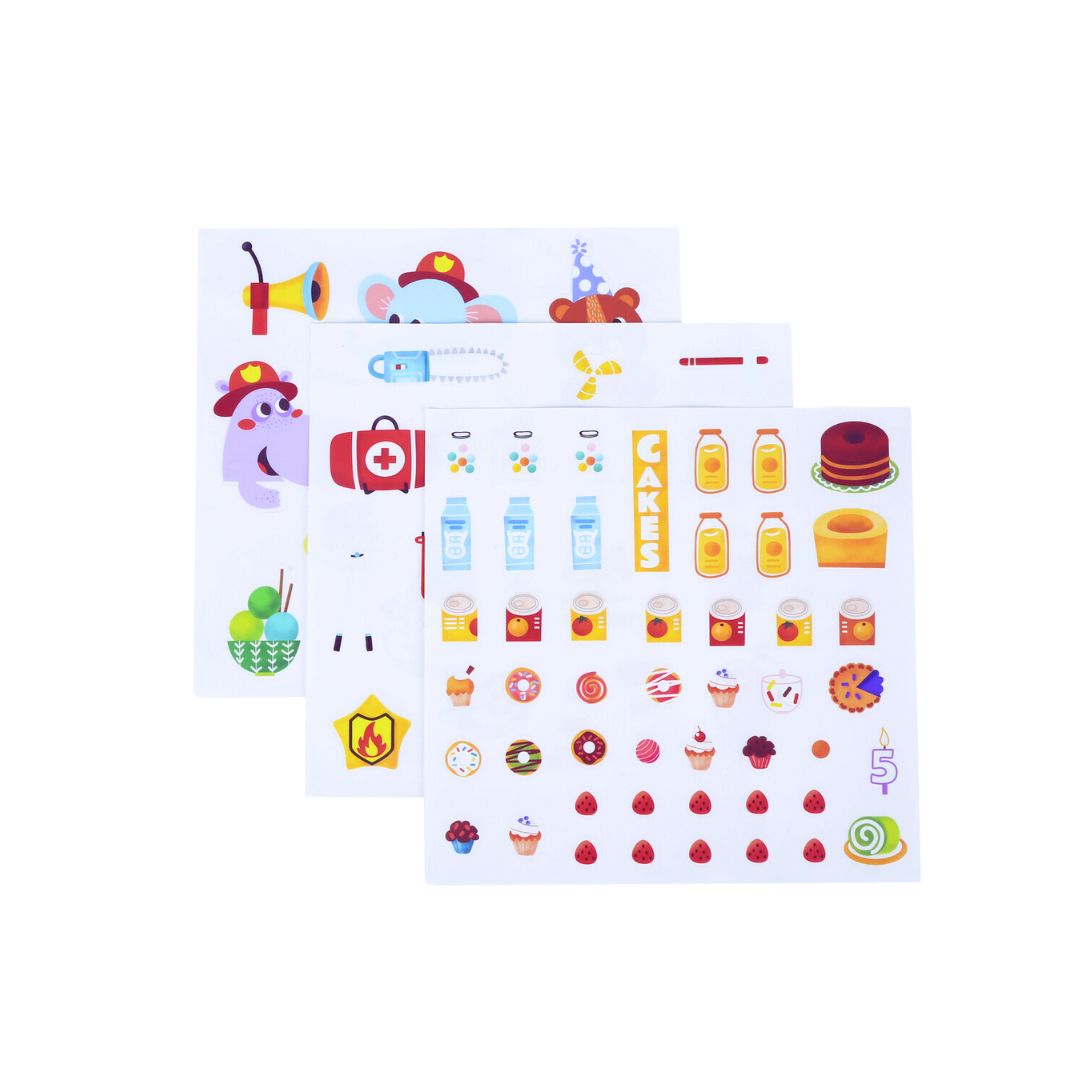 Bloc de actividades con stickers reutilizables - Imagen 3