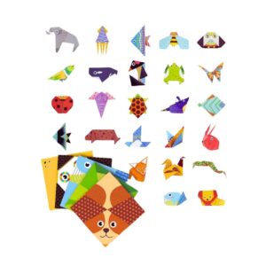 Kit de origami - Mundo animal