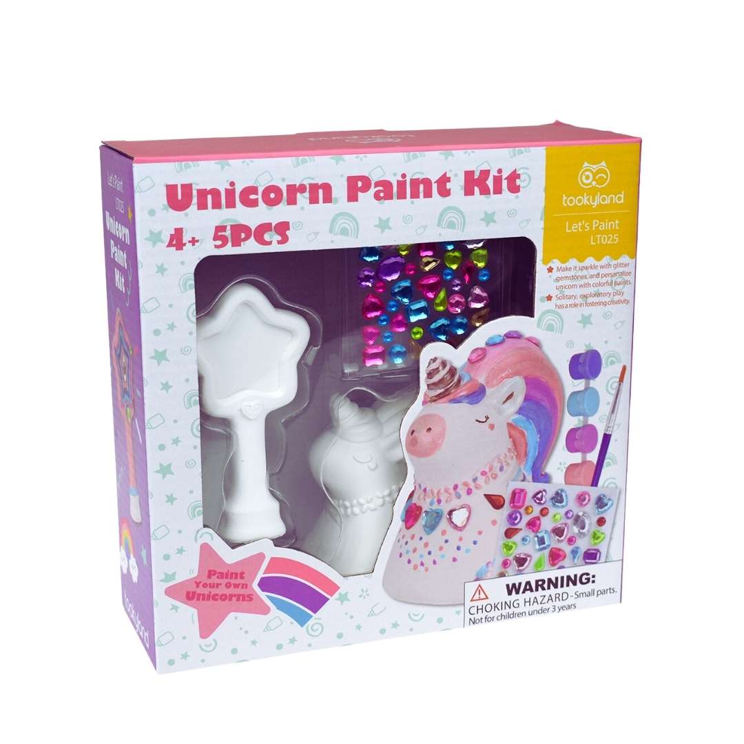 Kit de pintura de unicornio de yeso - Imagen 2