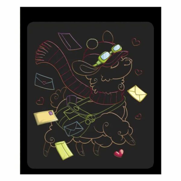Llamas locas - Libro para raspar - Imagen 3