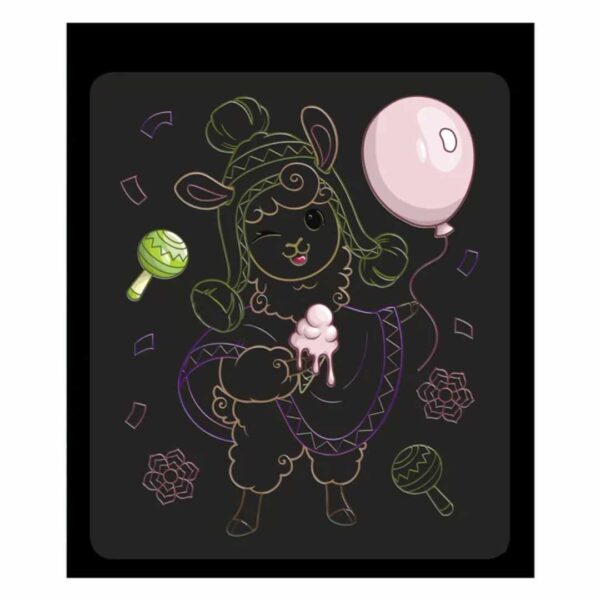 Llamas locas - Libro para raspar - Imagen 4