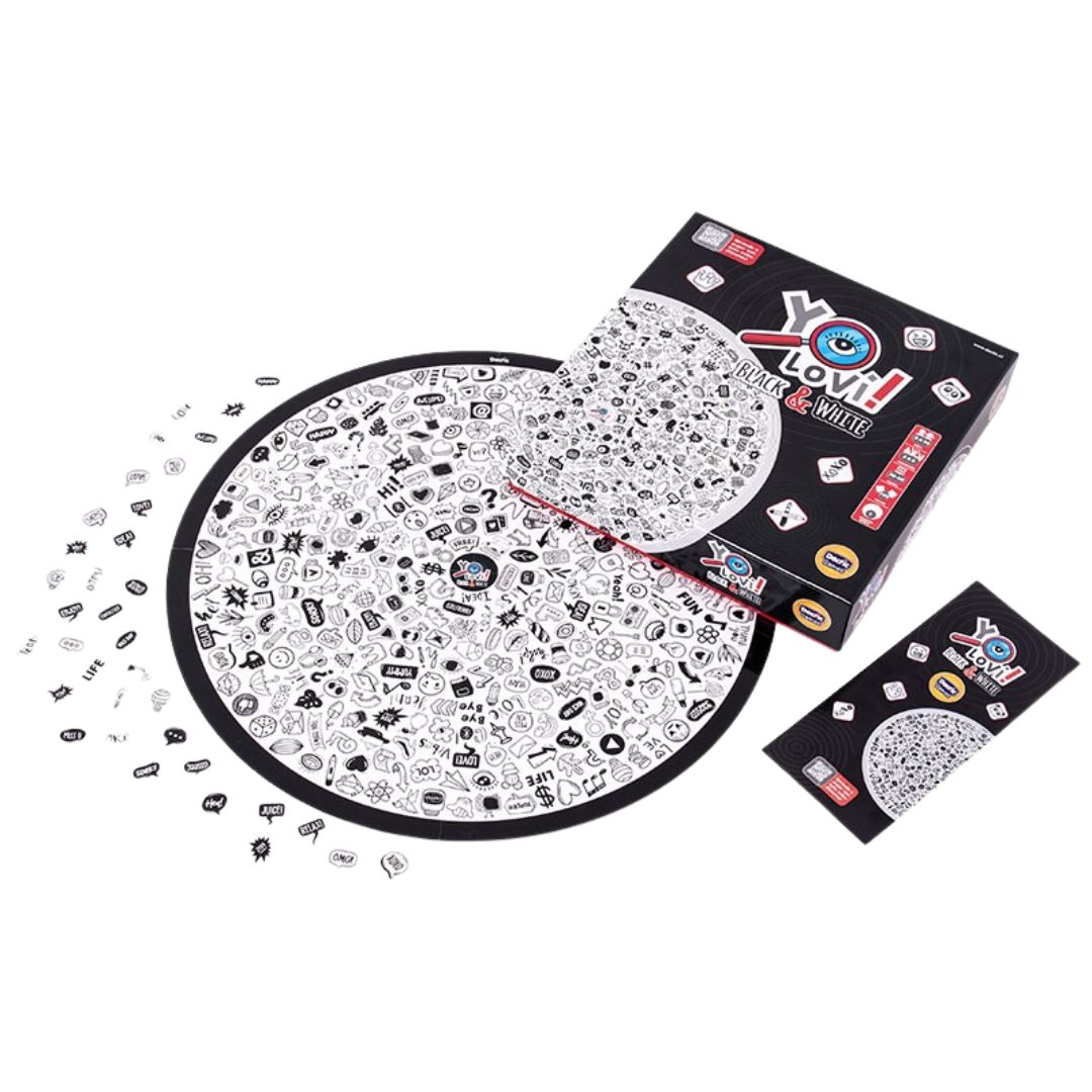 Juego de Mesa Yo lo Vi. Blanco y Negro