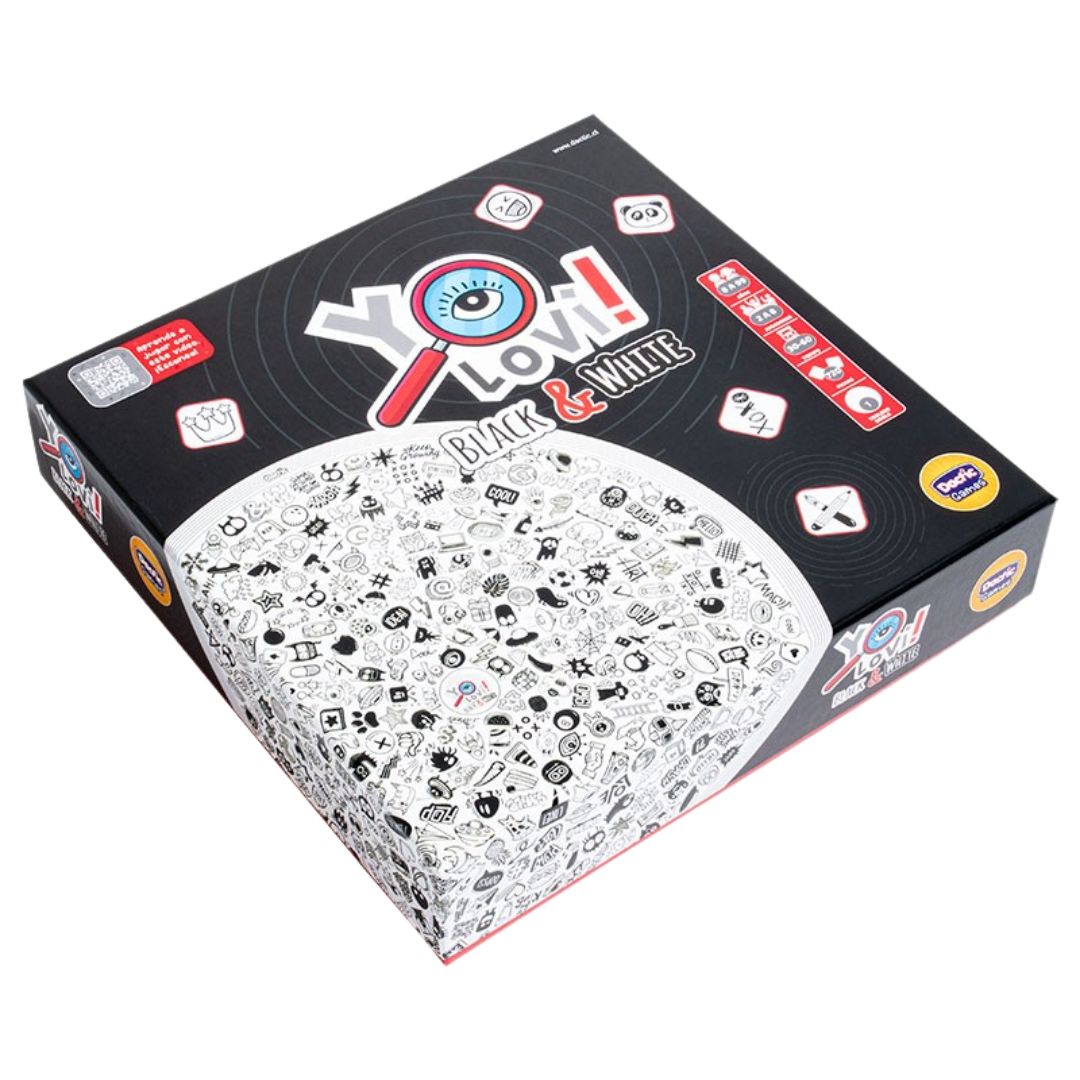 Juego de Mesa Yo lo Vi. Blanco y Negro - Imagen 3