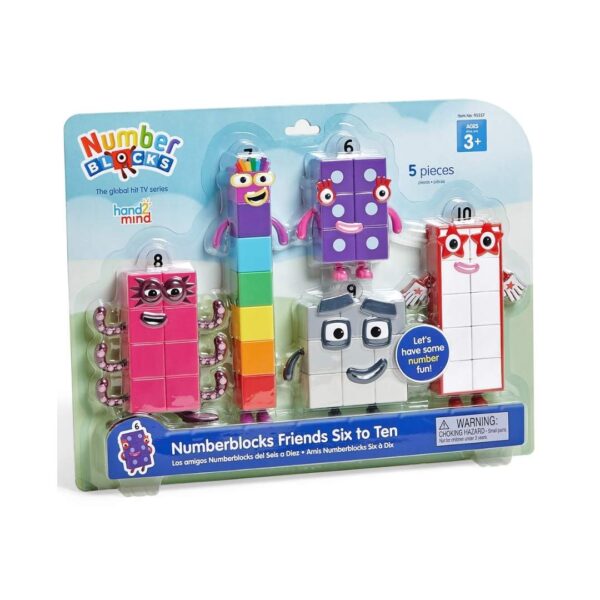 Numberblocks Números del 6 al 10