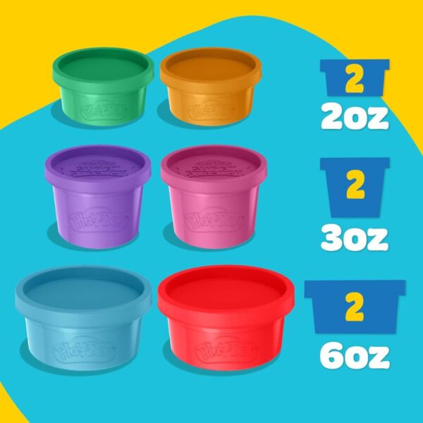 6 Play Doh Multi Olores - Imagen 5