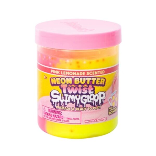 Slime Amarillo y rosado - Neon
