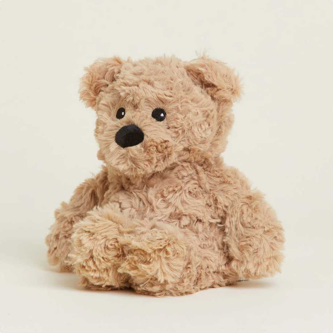 Osito Café Rizado - Peluche térmico Junior - Imagen 2