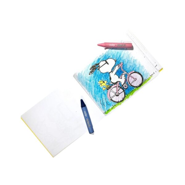 Kit de Viaje para Colorear Snoopy: 9 crayones + 48 páginas - Imagen 3