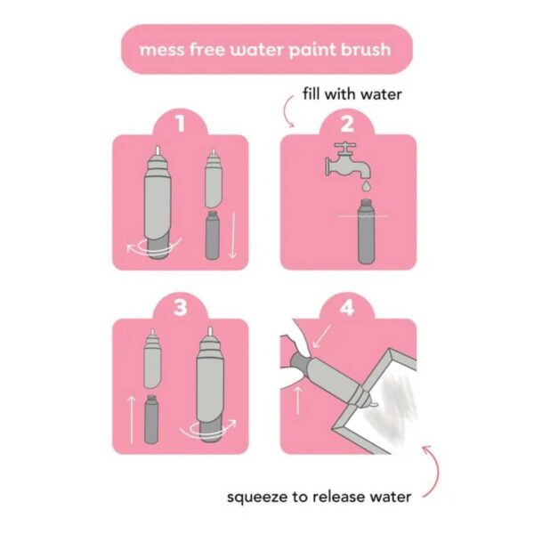 Pinta con agua - Princesas Mágicas - Imagen 3