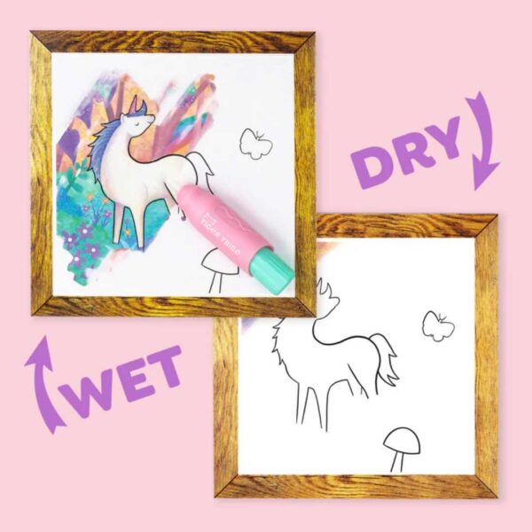 Pinta con agua - Unicornios - Imagen 4