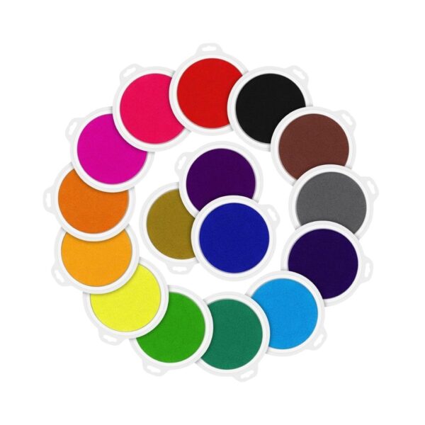 Almohadillas de Colores para Sellos - Diseño Surtido