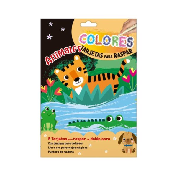 Animales - Tarjetas para raspar