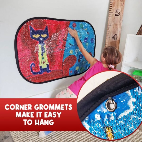 Pete el Gato con Sus Cuatro Botones Geniales (Lentejuelas Reversibles) - Imagen 2