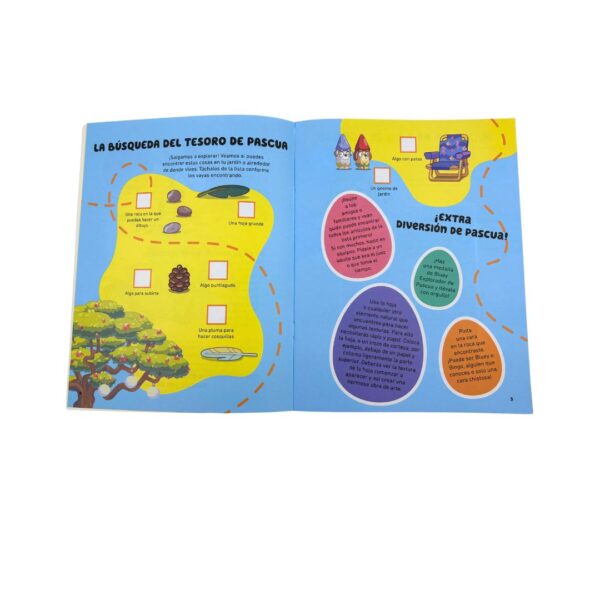 Bluey Diversión de Pascua - Libro de Manualidades - Imagen 2