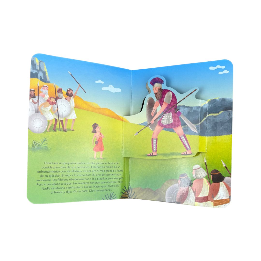 David y Goliat - Libro Pop Up - Imagen 2