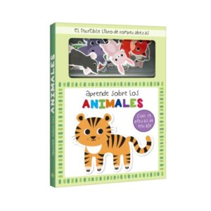 Aprende Sobre Los Animales - Libro Rompecabezas