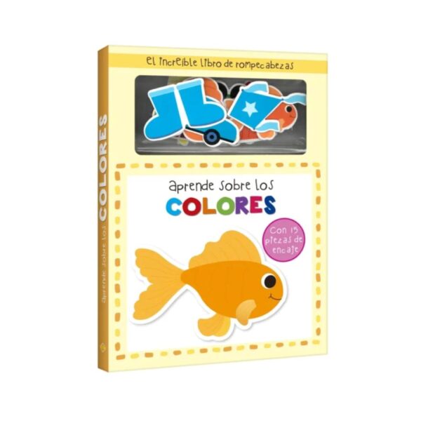 Aprende Sobre Los Colores - Libro Rompecabezas