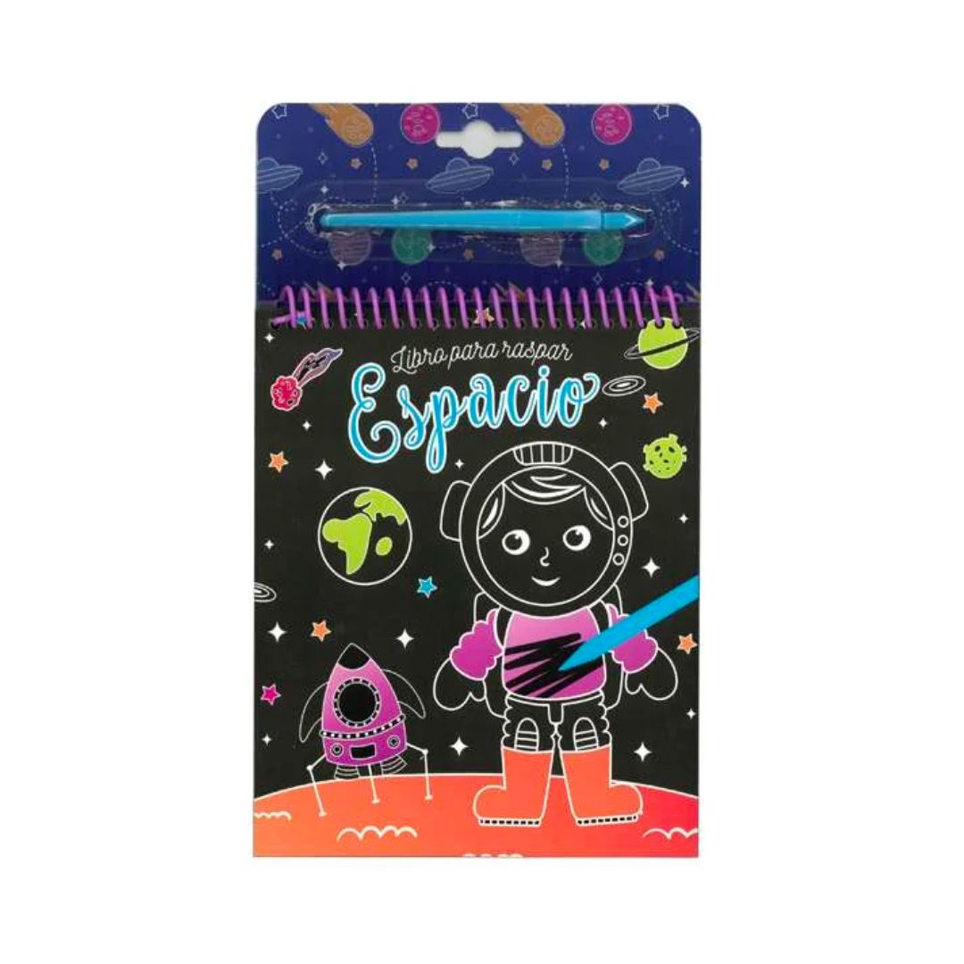 Libro para raspar - Espacio