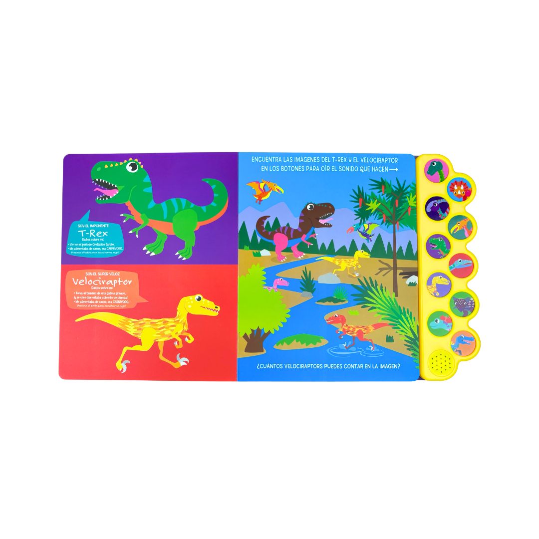 Ruidosos Dinosaurios 10 Sonidos - Imagen 2