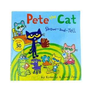 Pete the cat - Show and Tell (30 stickers)