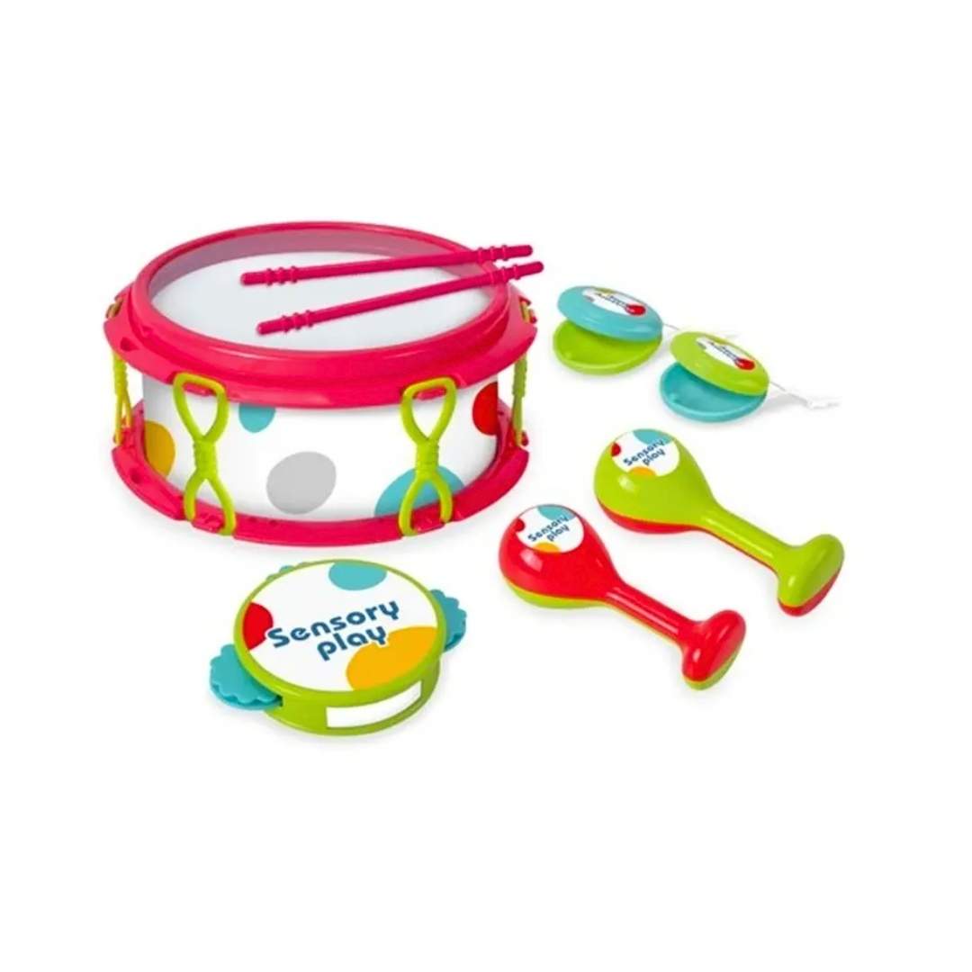 Tambor con Instrumentos Musicales