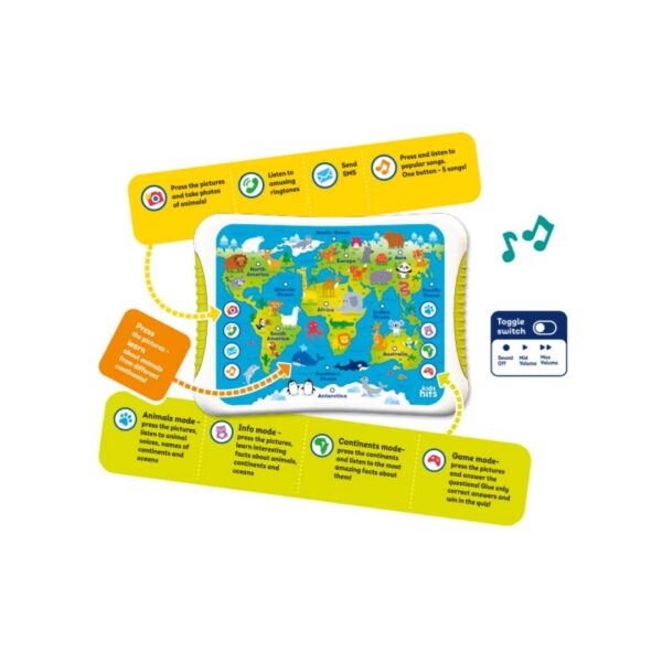 Tableta de Mapa Electronico Atlas - Español - Imagen 4