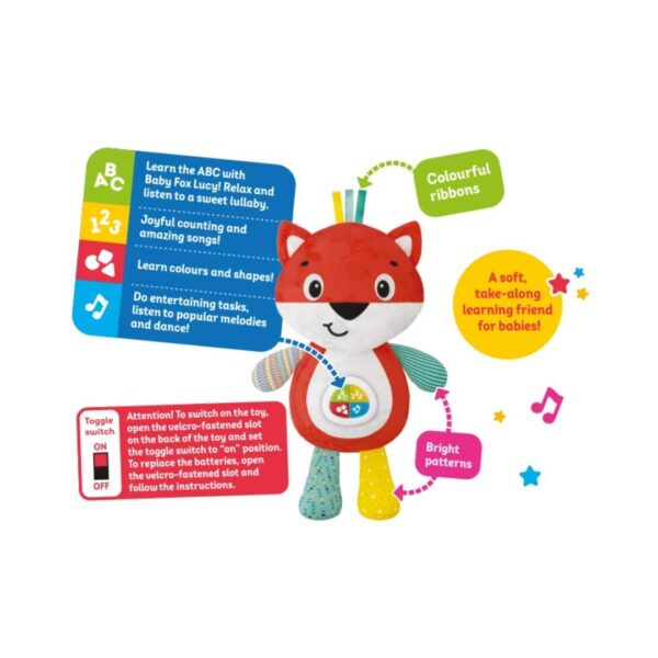 Zorro Interactivo Mi amigo Bebé - Inglés - Imagen 3