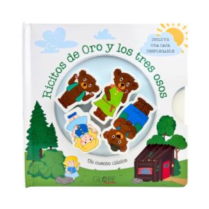 Ricitos de Oro y Los tres osos - Con Figuras de Madera