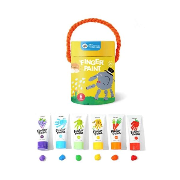 Pintura de dedo - 6 colores