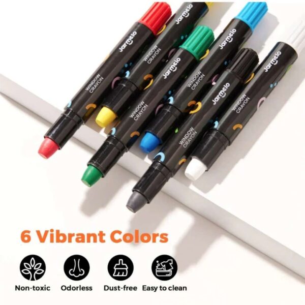 Crayones de ventana - 6 Colors - Imagen 4