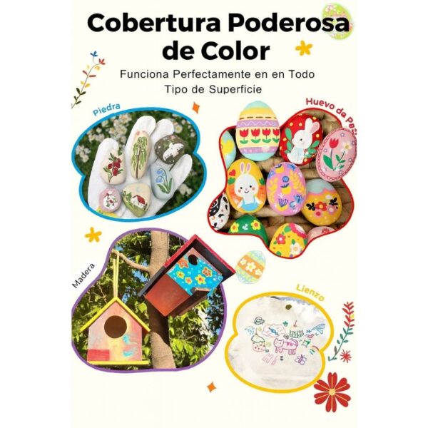 Barras de tempera sólida - 30 Colores - Imagen 2