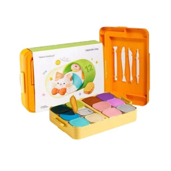 Caja Play clay - 12 colores