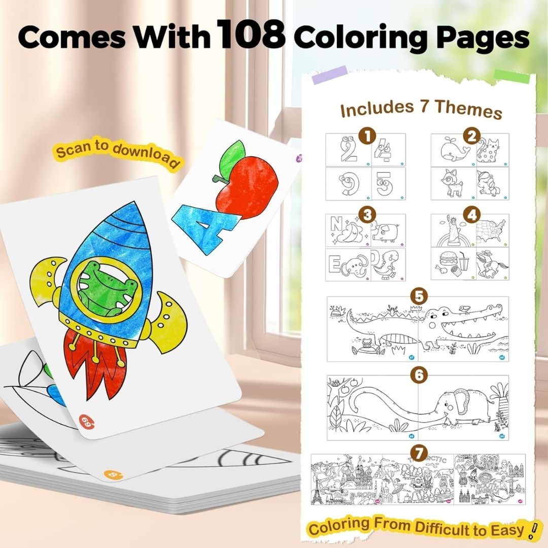 Crayones de seda Baby Roo - 24 colores - Imagen 2