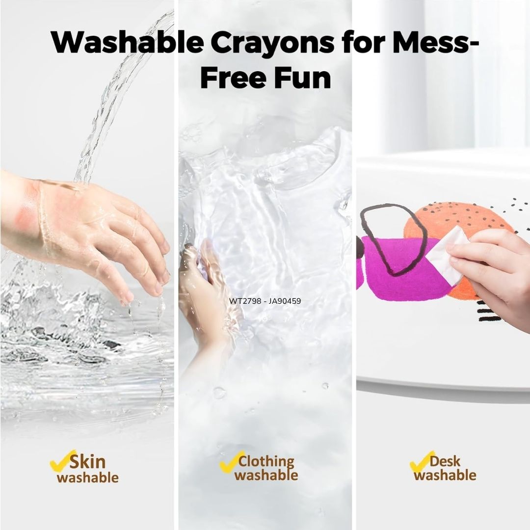 Crayones de seda Baby Roo - 36 colores - Imagen 2