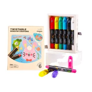 Crayones de ventana - 6 Colors