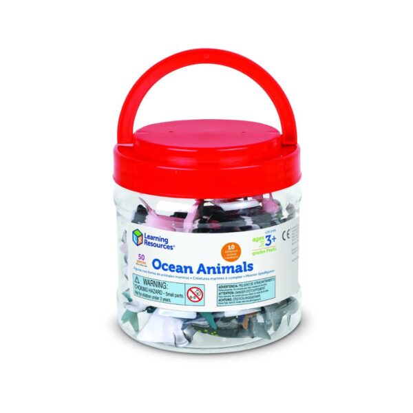 Animales del Oceano para contar - set de 50 - Imagen 2