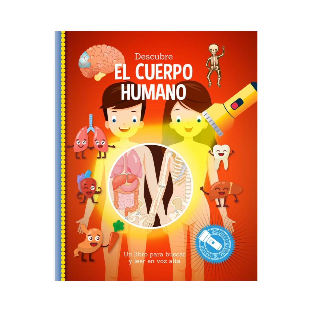 Descubre el Cuerpo Humano - Libro Linterna