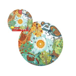 Rompecabezas de las Estaciones con Luz (16 pcs)