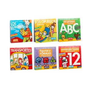 Colección Primeros - Colores, Opuestos, Transportes, Abc, Figuras, Contando