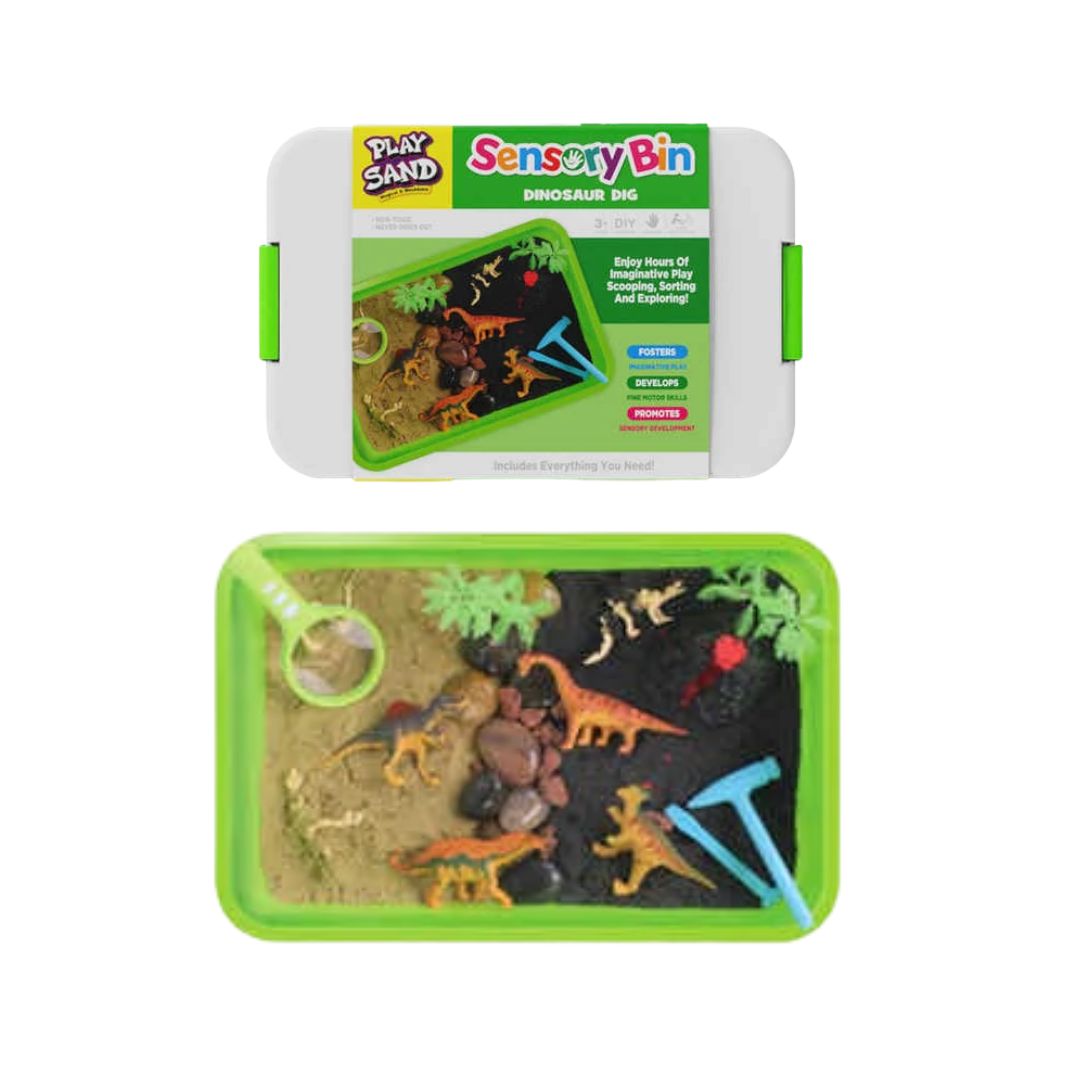 Caja Sensorial - Dinosaurios