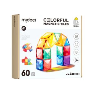 Set magnético colorido - 60 pcs