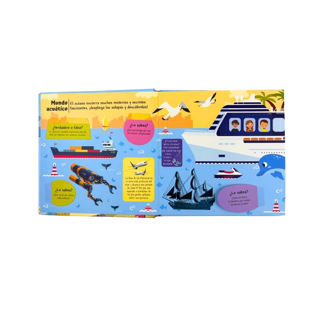 Todo Sobre la Vida en el Oceano - Despliega y Descubre - Imagen 2