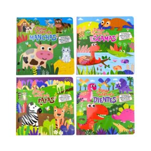 ¿Donde Estan mis Manchas, Escamas, Rayas y Dientes? Libros Desplegables