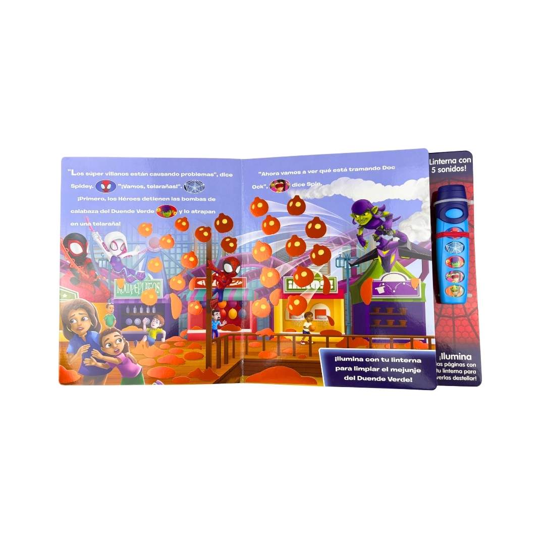 Spidey y Paw Patrol Libros con Sonido y Linterna - Imagen 2