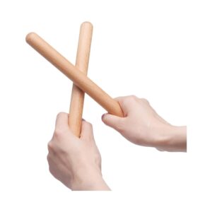 Claves Musicales de Madera - 2pcs