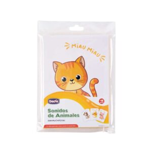 Flashcards Mis Primeros Sonidos de Animales de Onomatopeyas