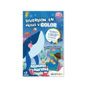 Pack de Animales del Mar con rompecabezas